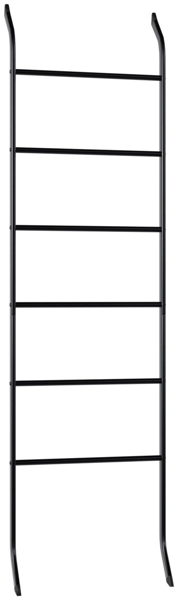 Handdoekhouder - Handdoekladder - Roestvrij en Ruimtebesparend Design Kleur zwart