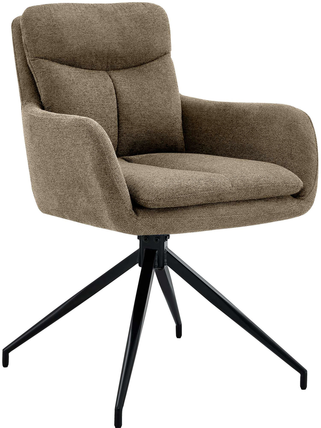 Draaibare Eetkamerstoel - Keukenstoel - Ergonomisch Comfort Kleur crème