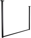 Minimalistische Kledingstang - Minimalistisch Design - Kreukvrije Opbergruimte voor Kleding Kleur zwart