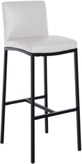 Barstoel, Kruk, Rugleuning Ondersteuning - Modern Comfort in Kunstleer of Stof Kleur wit Materiaal kunstleer