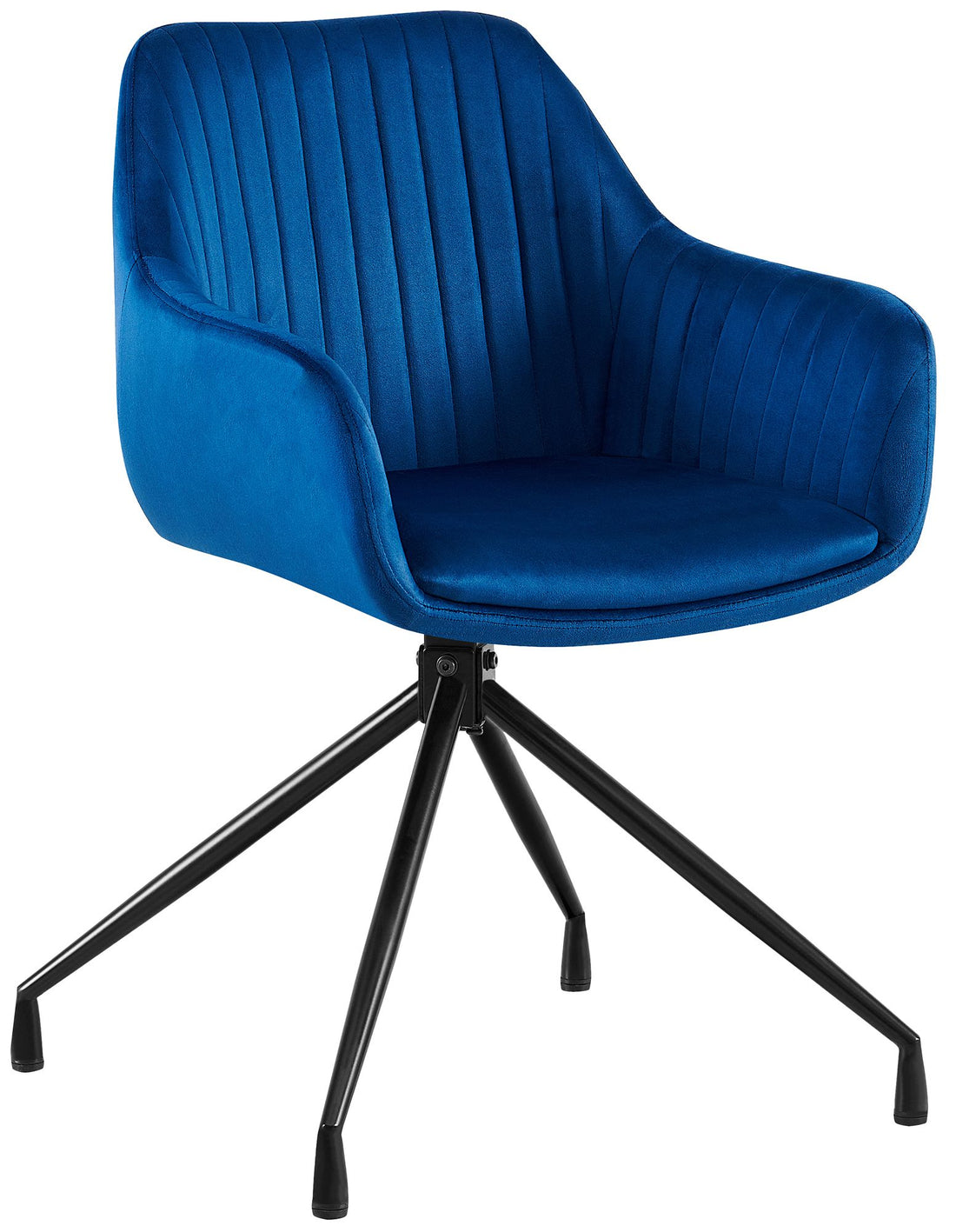 Eetkamerstoel - Dining Chair - Ultiem Zitcomfort & Draaifunctie, Fluweel of Kunstleer Kleur crème Materiaal zacht
