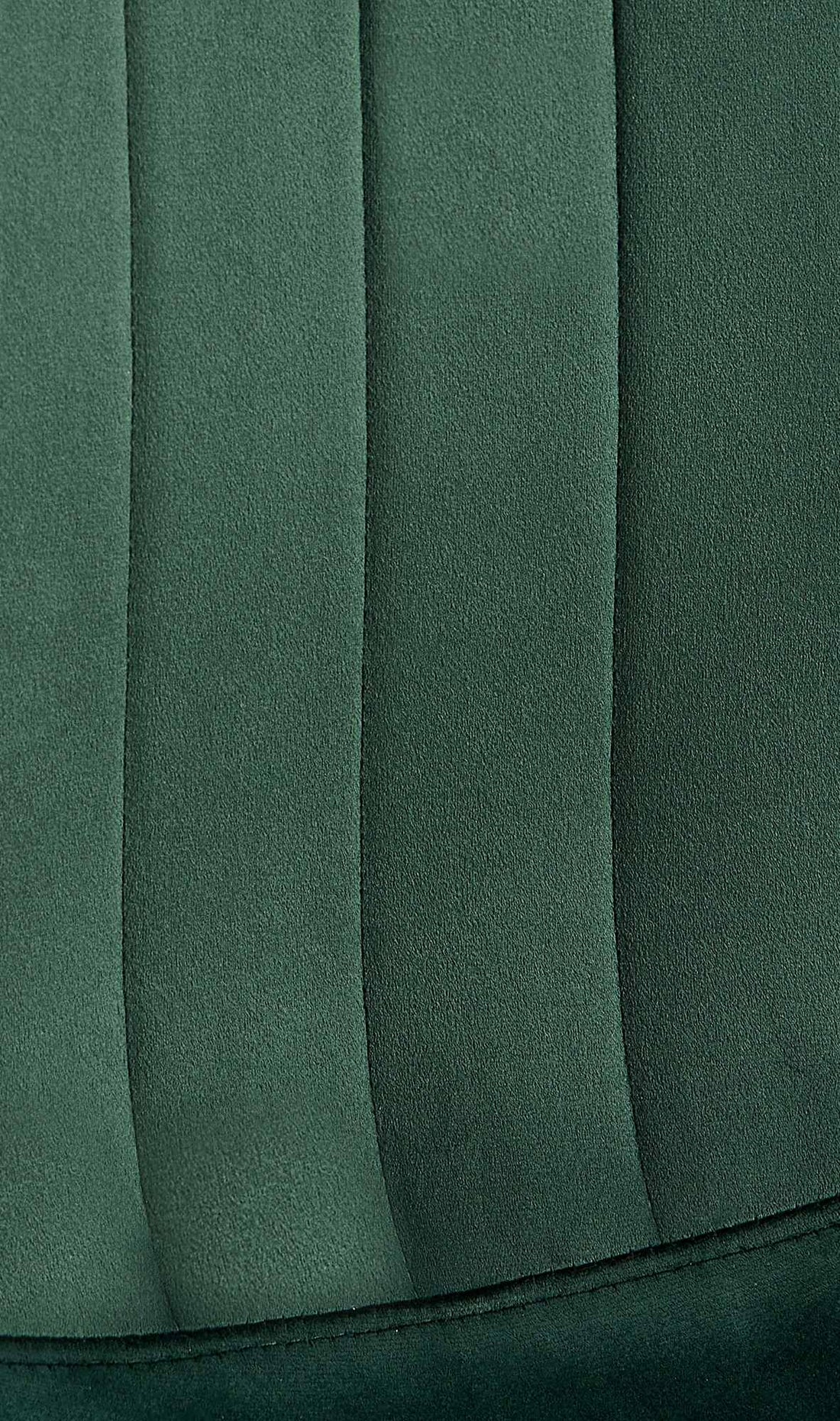 Set van 4 Moderne Eetkamerstoelen - Keukenstoelen - Comfortabele Fluwelen Bekleding Kleur groen