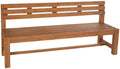 Stijlvolle Teak Tuinbank - Houten Zitbank - Duurzaam Weerbestendig Design Kleur teak Maat