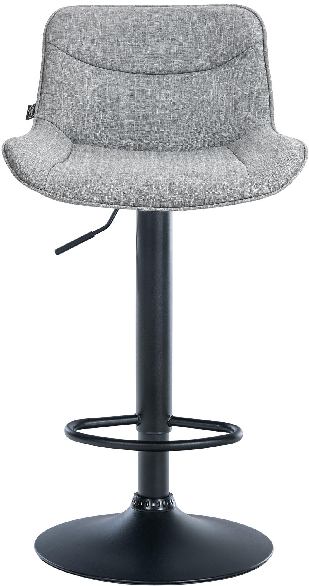 Set van 2 Draaibare Barkrukken - Verstelbare Stoelen - Ultiem Comfort Kleur grijs