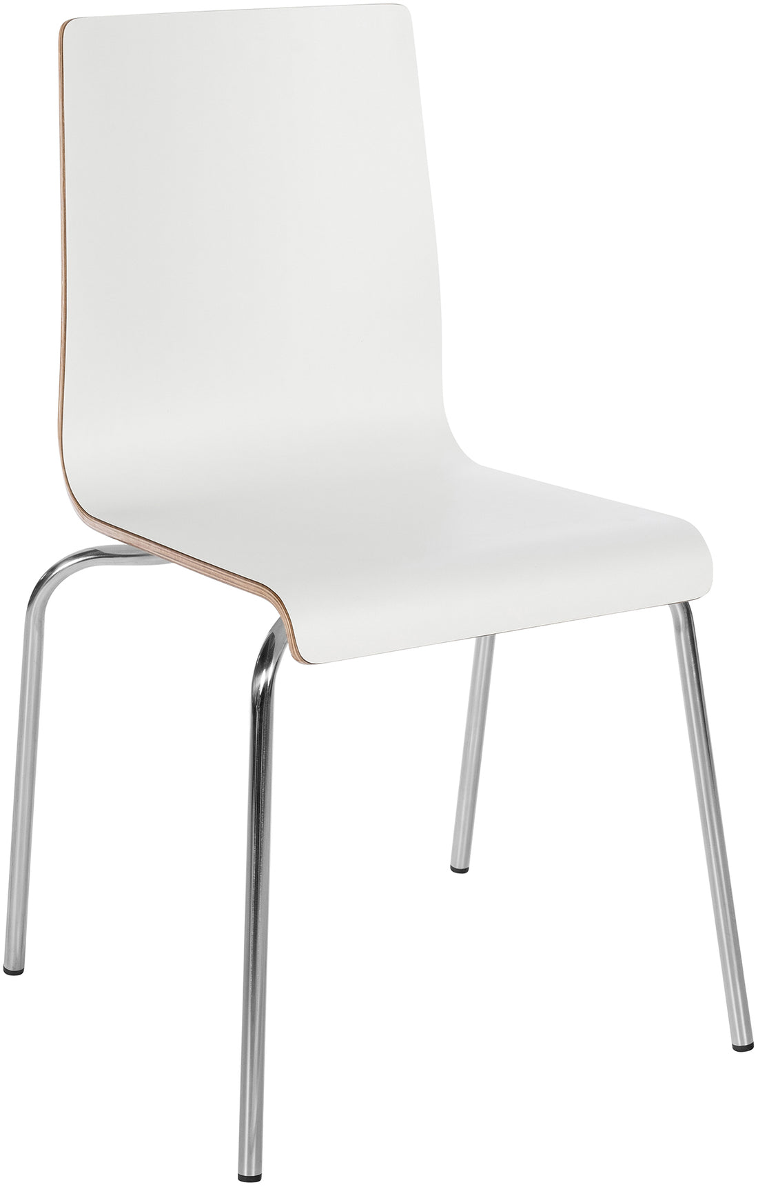 Stapelstoelen - Multifunctionele Zitmeubels - Ruimtebesparend ontwerp, Krastbestendig Design Kleur natuur