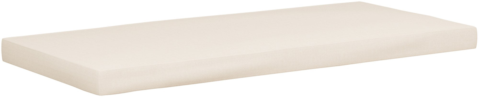 Zitkussen Tuinbank - Buiten Kussen - 8 cm Dikke Koudschuim Vulling - Wasbare Oxford Stof Kleur crème