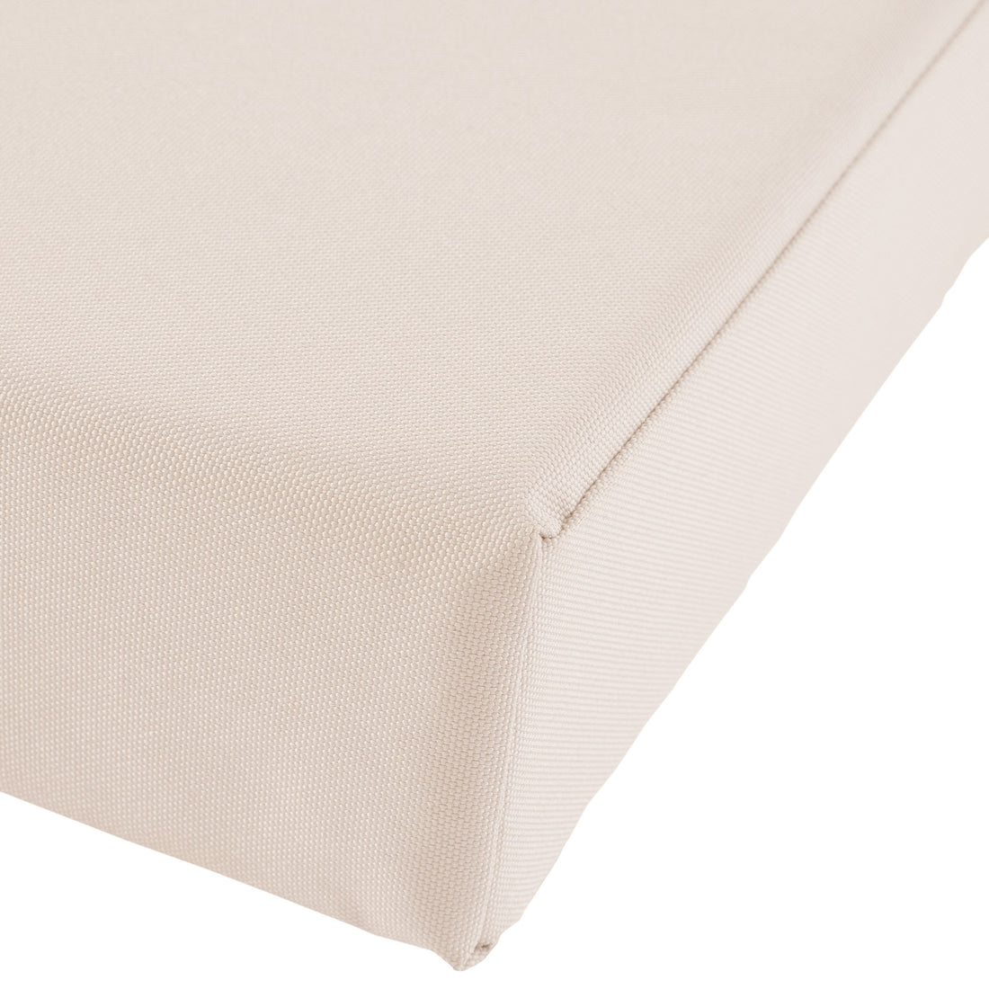 Zitkussen Tuinbank - Buiten Kussen - 8 cm Dikke Koudschuim Vulling - Wasbare Oxford Stof Kleur crème