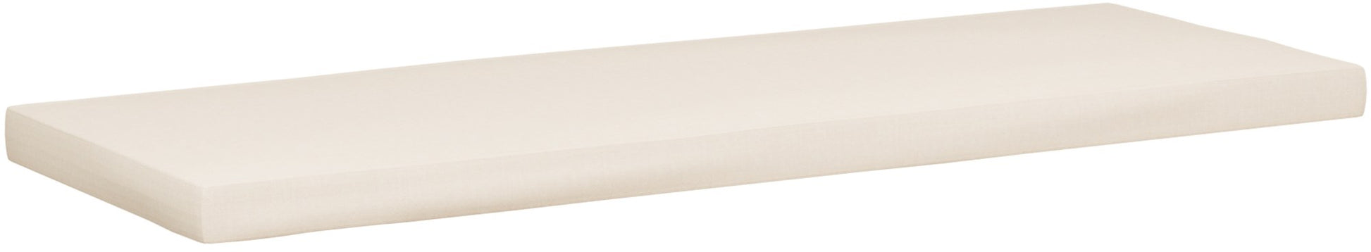 Zitkussen Tuinbank - Buiten Zitkussen - 8 cm Koudschuim Comfort Kleur crème