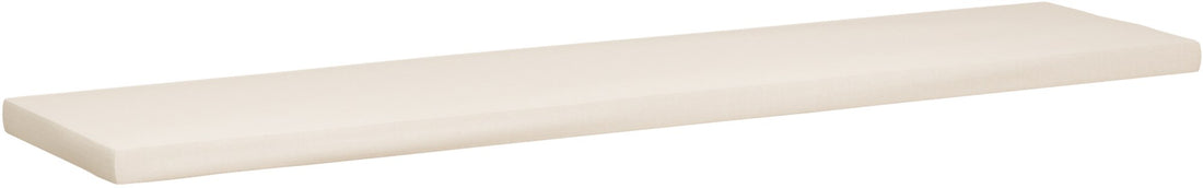 Zitkussen Tuinbank - Tuinkussen - Comfortabele 8cm Vulling - Oxford Stof, Wasbare Hoes Kleur crème