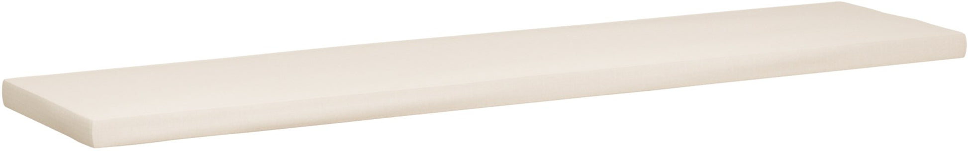 Zitkussen Tuinbank - Tuinkussen - Comfortabele 8cm Vulling - Oxford Stof, Wasbare Hoes Kleur crème