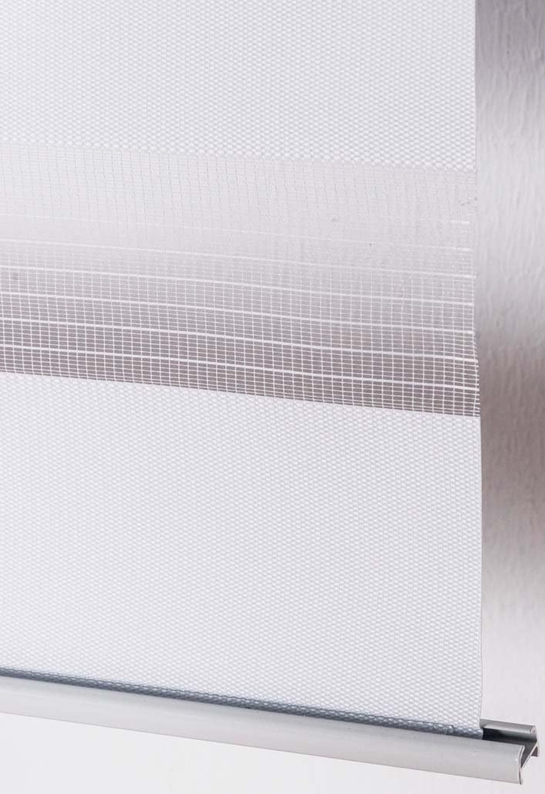 Dubbelrolgordijn, Zebra - Duo-rolgordijnen, Eenvoudige Klemmontage, Verschillende Kleuren&Maten Kleur wit Maat