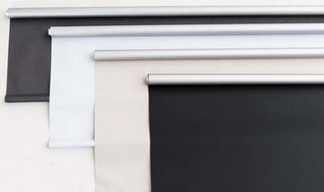 Klemmfix Rolgordijn - Zonnescherm - Montage Zonder Boren, Handige Installatie Kleur wit Maat