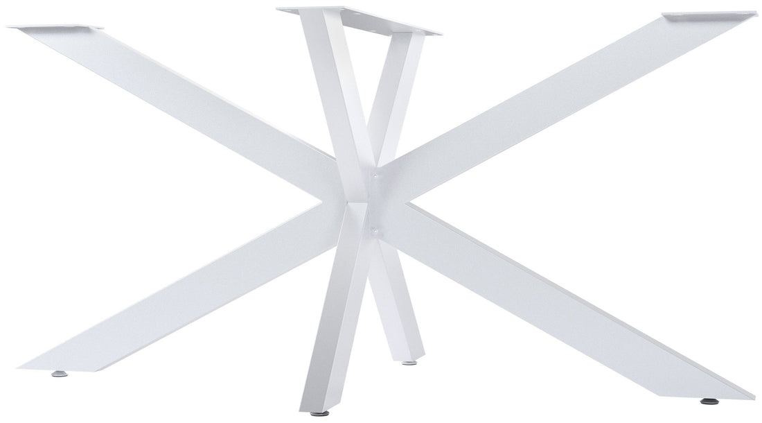 Industriële Stalen Tafelpoten - Tafelframe - Krassen Voorkomend Design Kleur zwart Maat