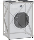 Opbergrek Wasmachines - Bewaarsysteem - Verstelbare Hoogte en Breedte, 300 kg Draagvermogen Kleur wit