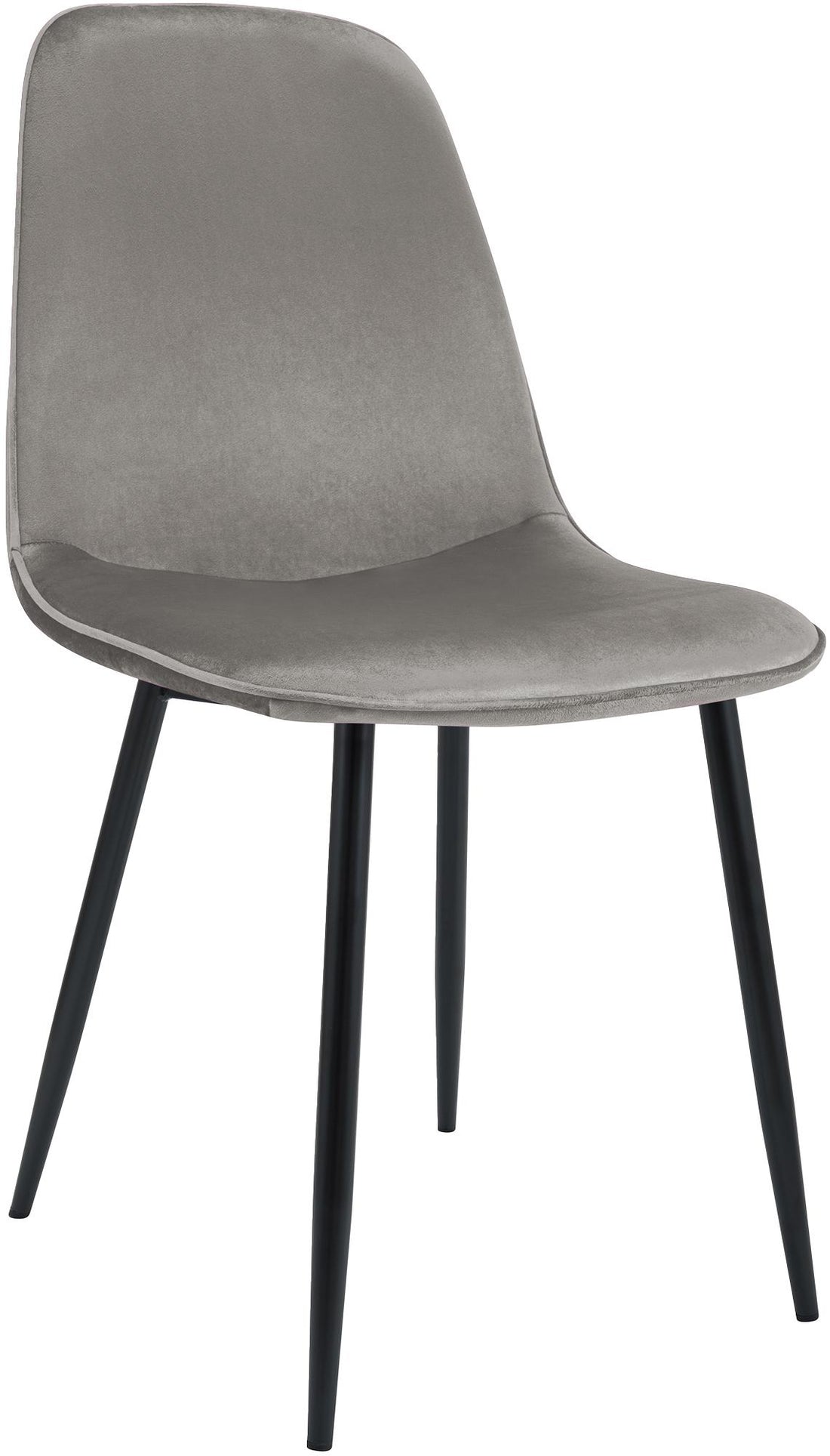 Eetkamerstoel - Dining Chair - Hoog Zitcomfort en Modern Design Kleur lichtgrijs