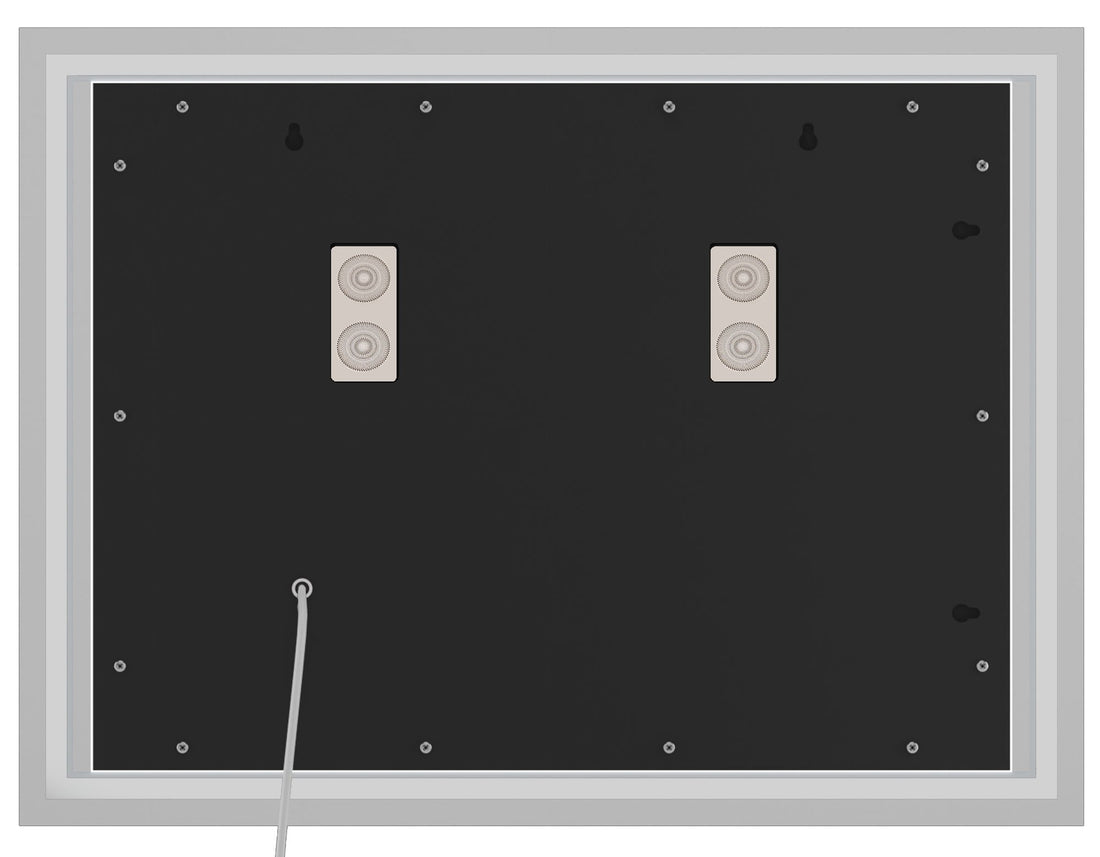 LED Badkamerspiegel - Wandspiegel - Bluetooth-luidsprekers, Verhelderende LED Verlichting Kleur helderglas