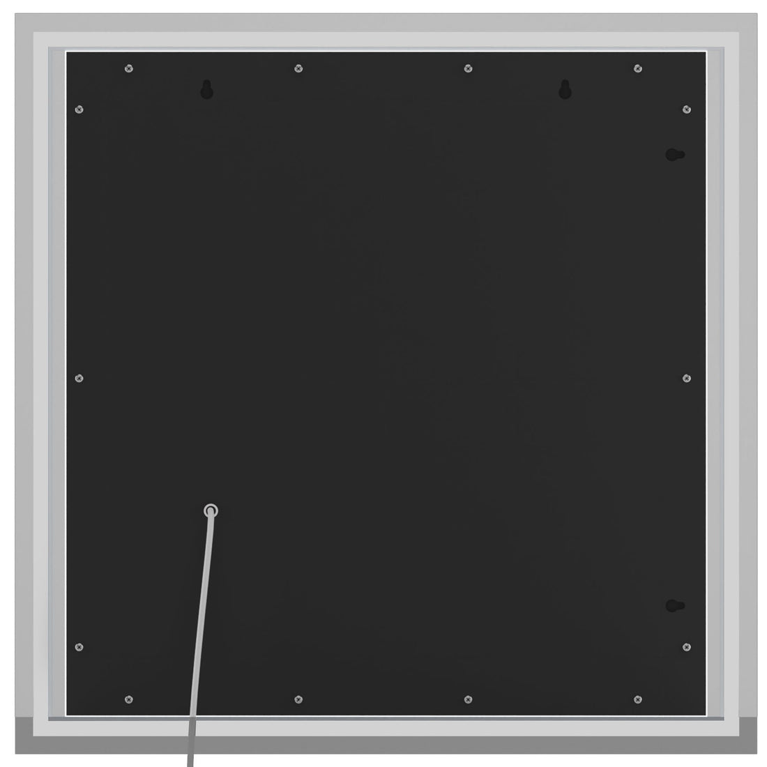 LED Badkamerspiegel - Wandspiegel - Anti-condensfunctie & Dimbare Verlichting Kleur helderglas