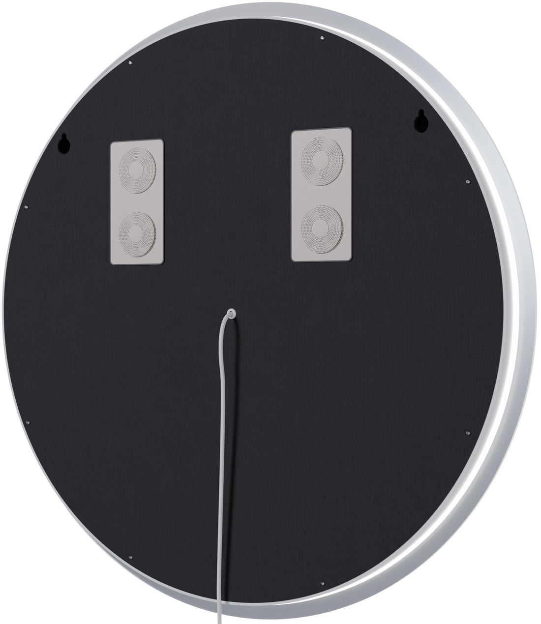 Ronde Badkamerspiegel - Wandspiegel - Bluetooth, LED Verlichting en Anticondensfunctie Kleur helderglas