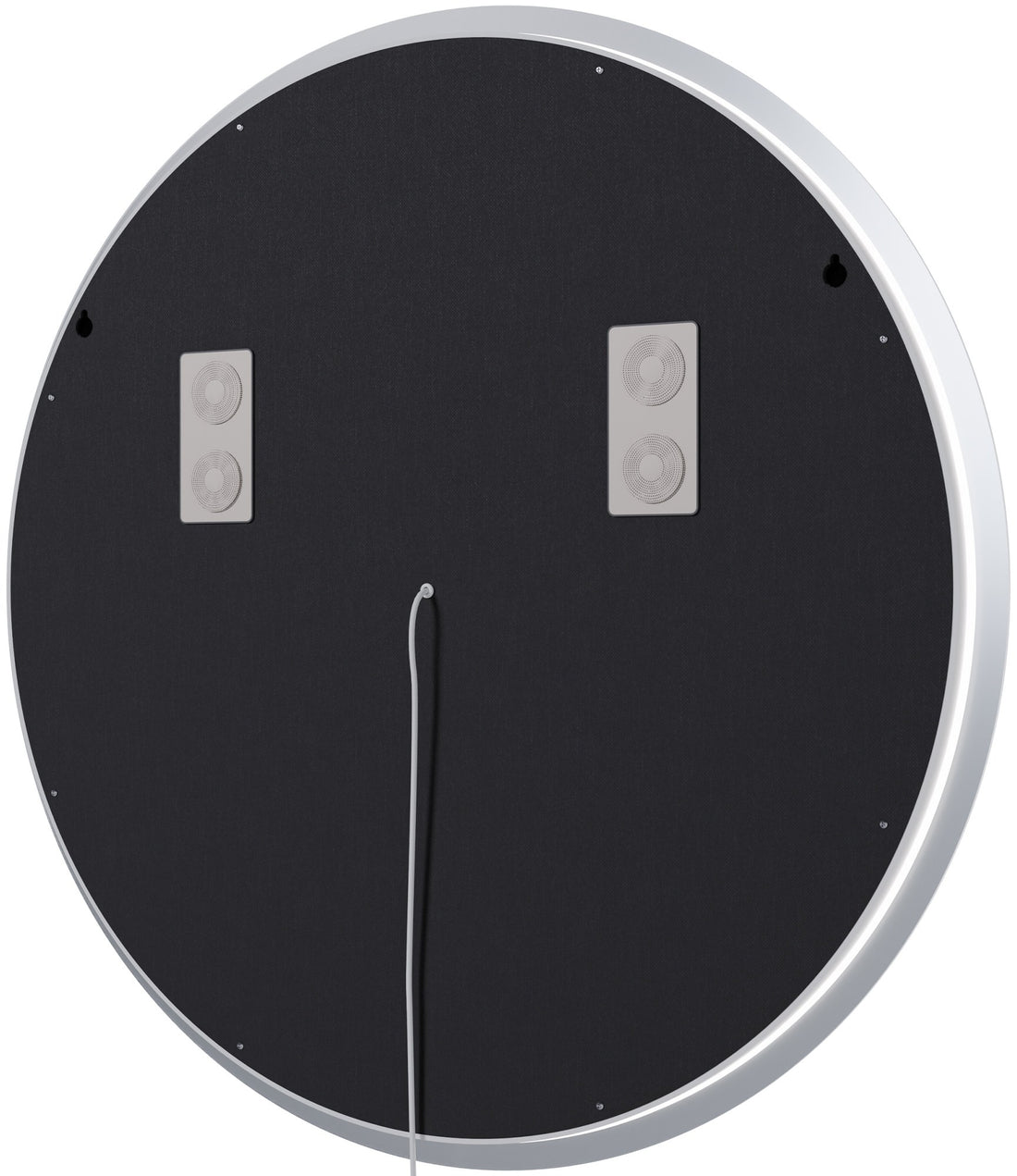 Ronde Badkamerspiegel - Make-up Spiegel - Bluetooth speakers, LED, anticondens, spatwaterdicht Kleur helder glas