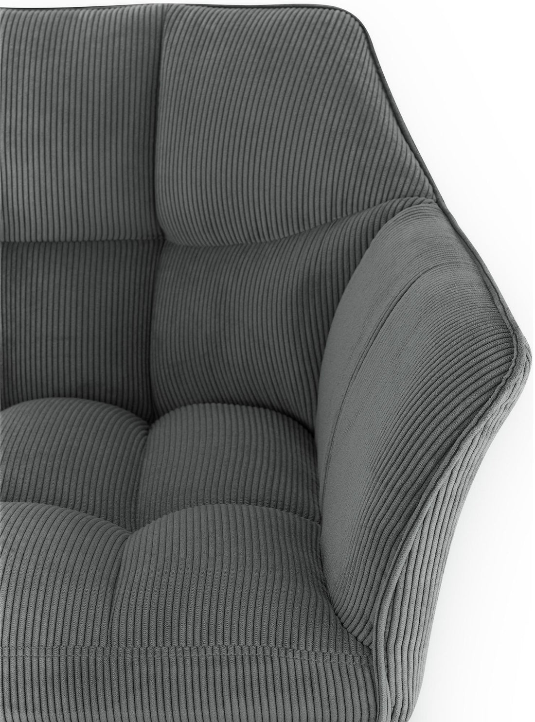Barkruk - Moderne Designkruk - Verstelbaar & Stevig tot 240kg - Roestvrij Staal - Comfortabel Kleur grijs