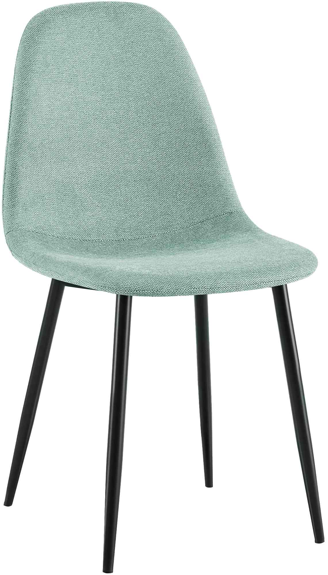 Moderne Eetkamerstoel - Keukenstoel - Onderhoudsvriendelijk Comfort, Hoge Rugleuning, Fluweel Kleur lichtgroen