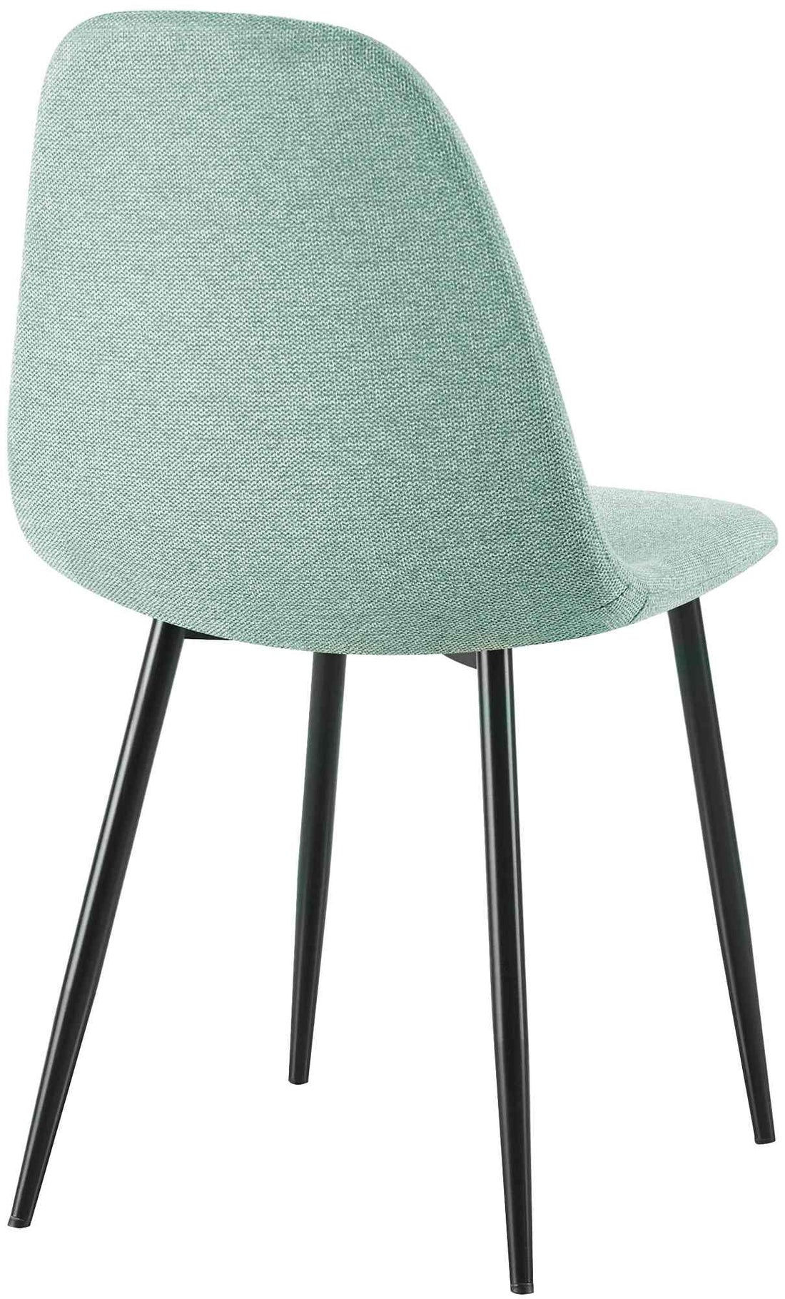 Moderne Eetkamerstoel - Keukenstoel - Onderhoudsvriendelijk Comfort, Hoge Rugleuning, Fluweel Kleur lichtgroen