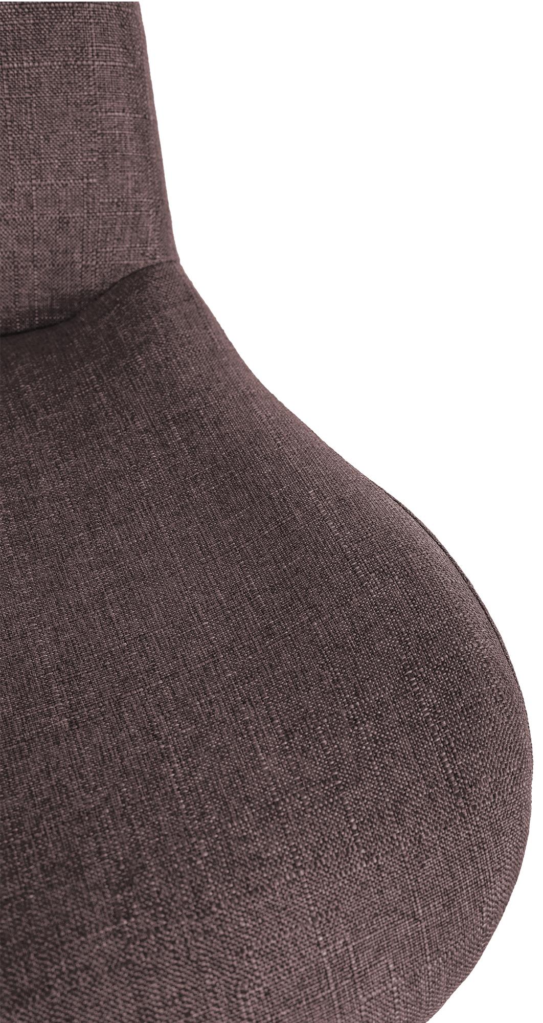 Set van 2 Moderne Barkrukken - Chique Design - 360° Draaibaar, Hoogte Verstelbaar Kleur donkerbruin