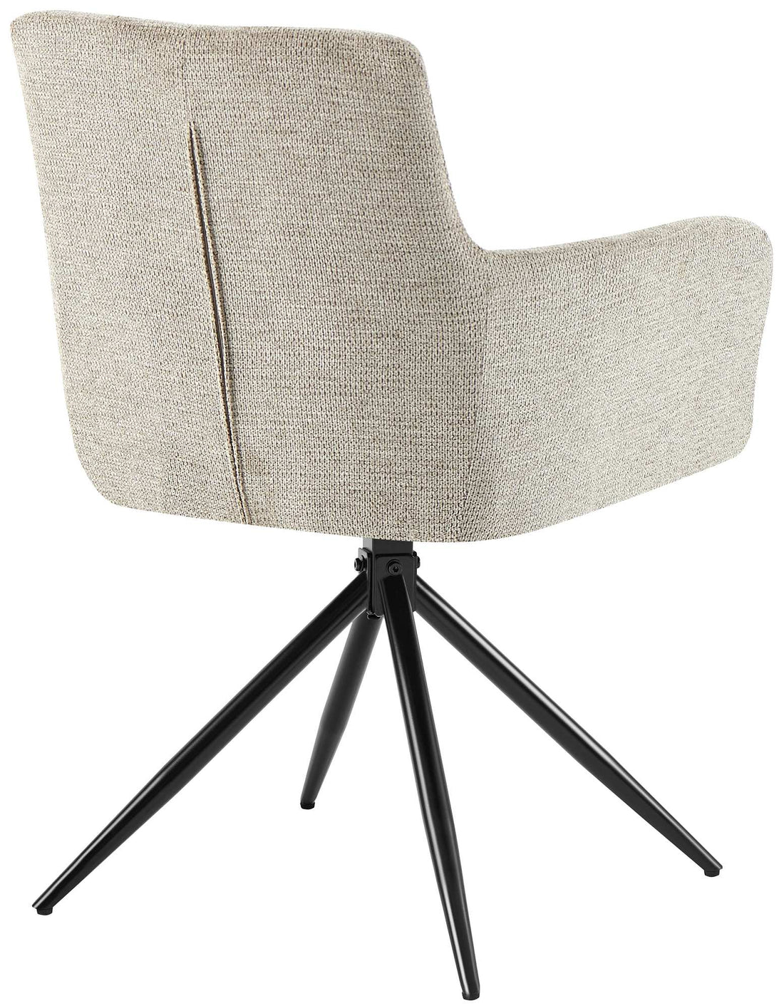 Set van 2 Eetkamerstoelen - Keukenstoelen - Hoog Comfort & Duurzaamheid Kleur taupe