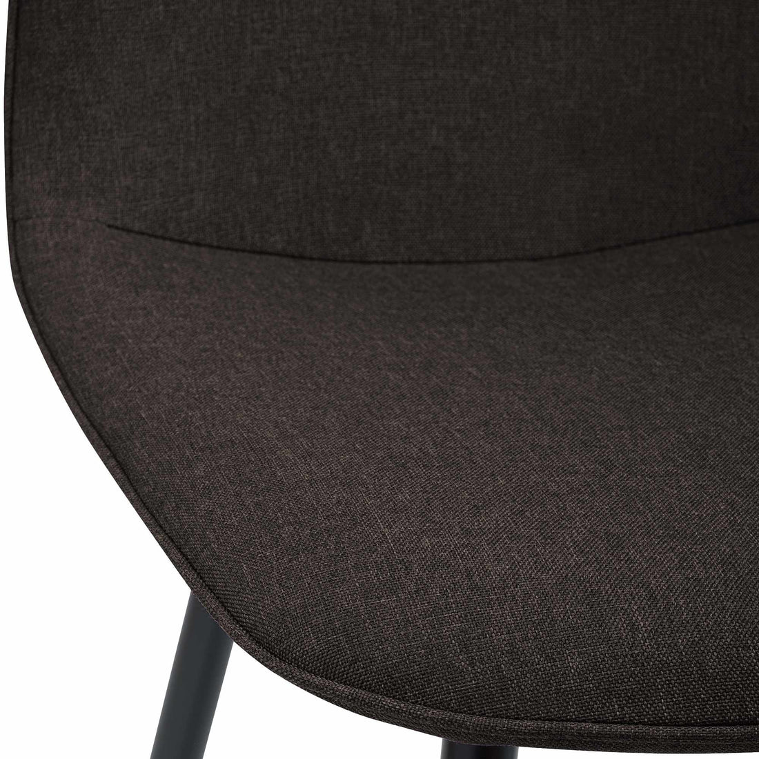 2-delige set Eetkamerstoelen - Keukenstoelen - Hoog zitcomfort, slijtvast, tot 150 kg draagkracht Kleur bruin