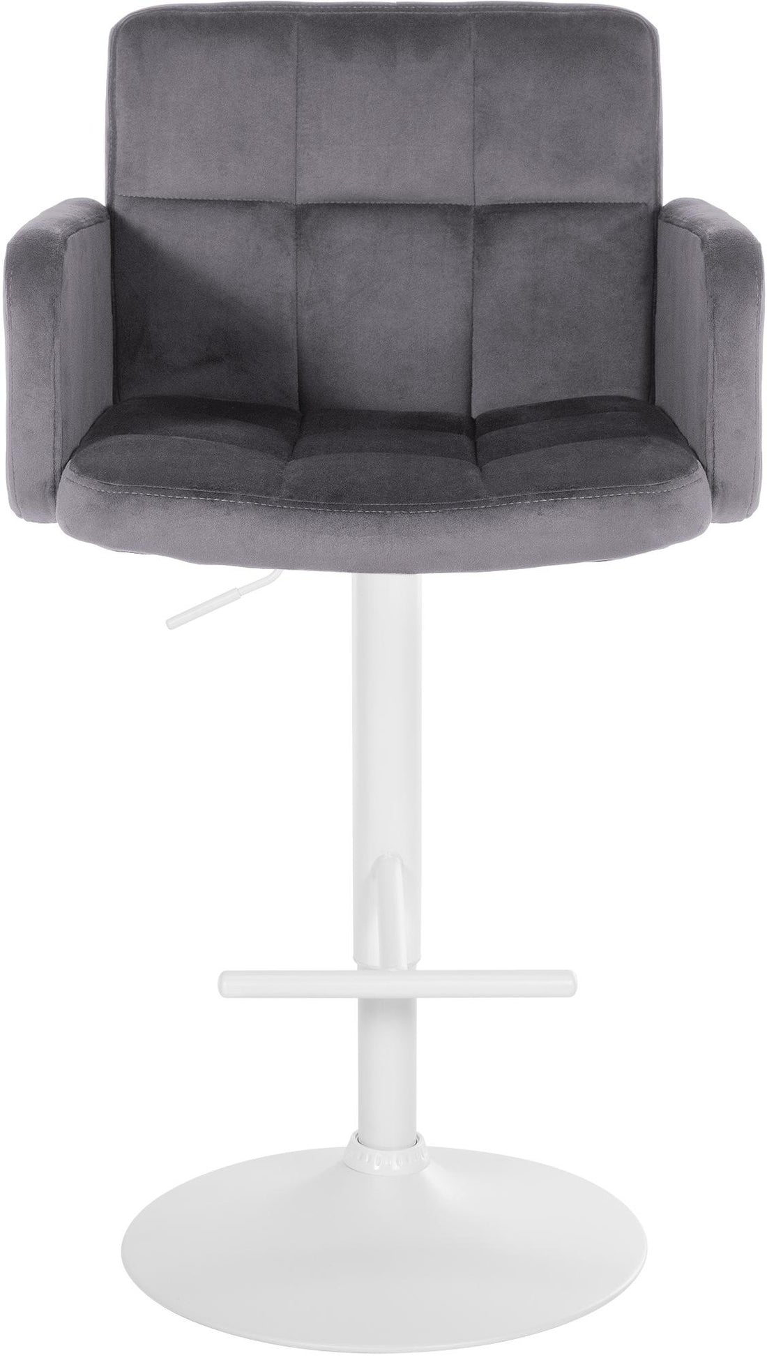 2-delige set Barkrukken - Fluwelen Stoelen - Verstelbare hoogte & 360° draaibaar voor extra comfort