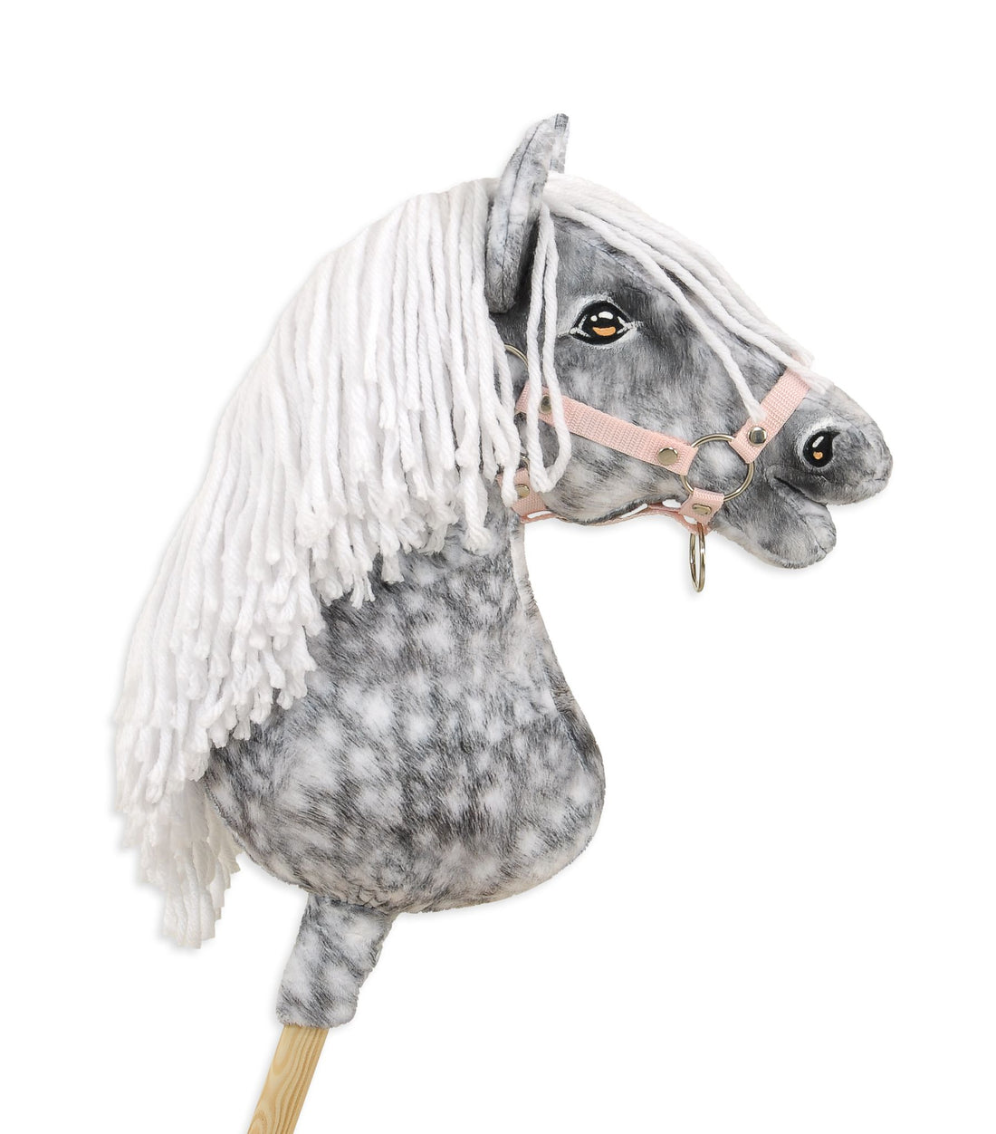 Super Hobby Horse stokpaard – paardenstok – handgemaakt, zacht & anti-allergeen, duurzaam