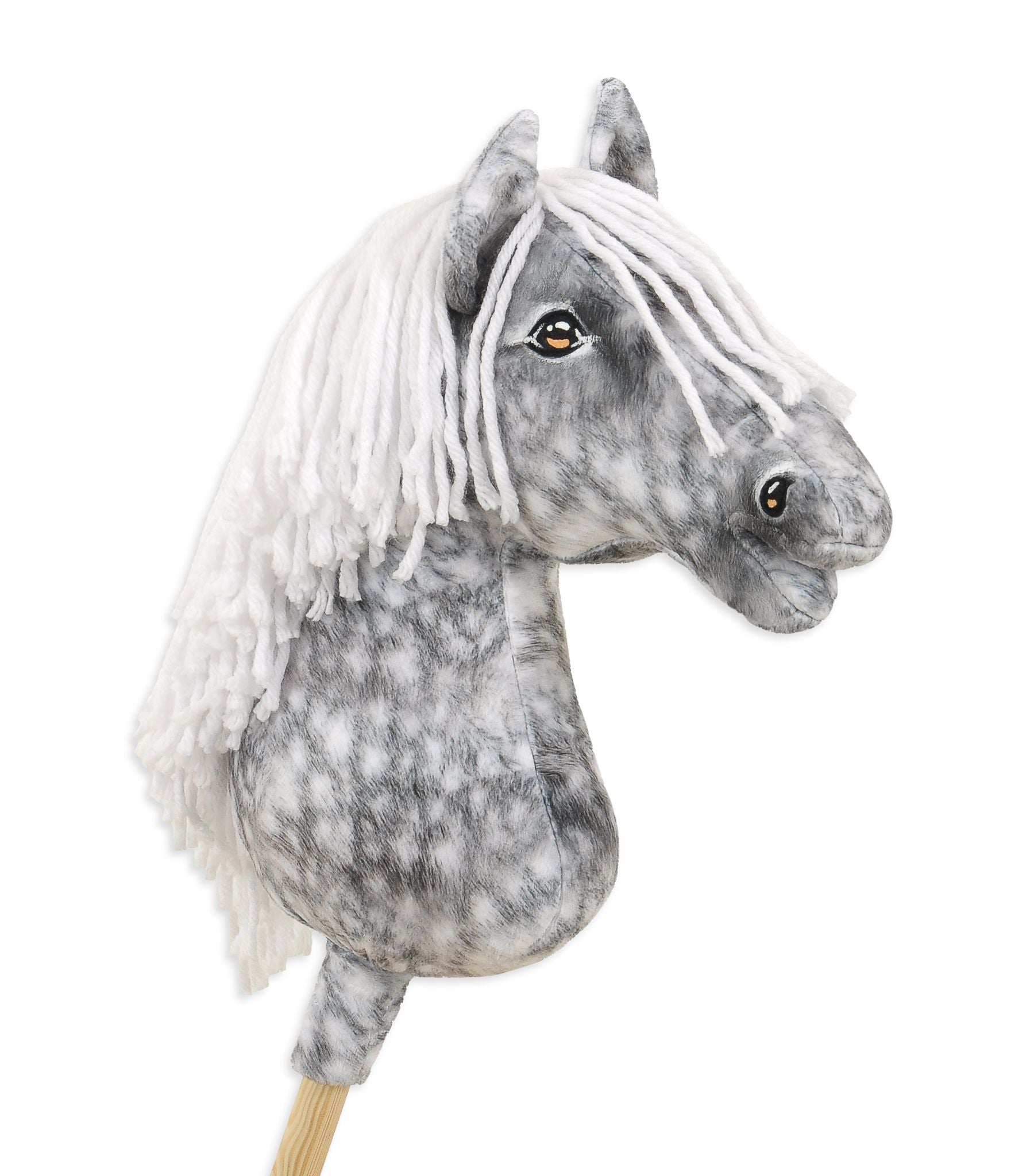 Super Hobby Horse stokpaard – paardenstok – handgemaakt, zacht & anti-allergeen, duurzaam