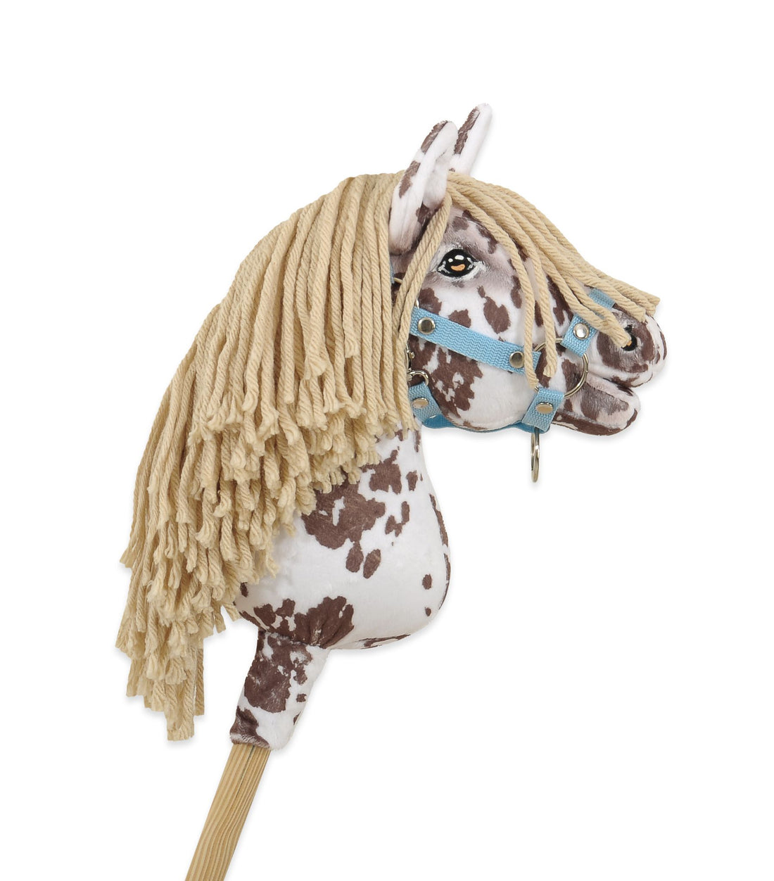Super Hobby Horse Premium – stokpaard – duurzaam, zacht minky, veilig voor kinderen