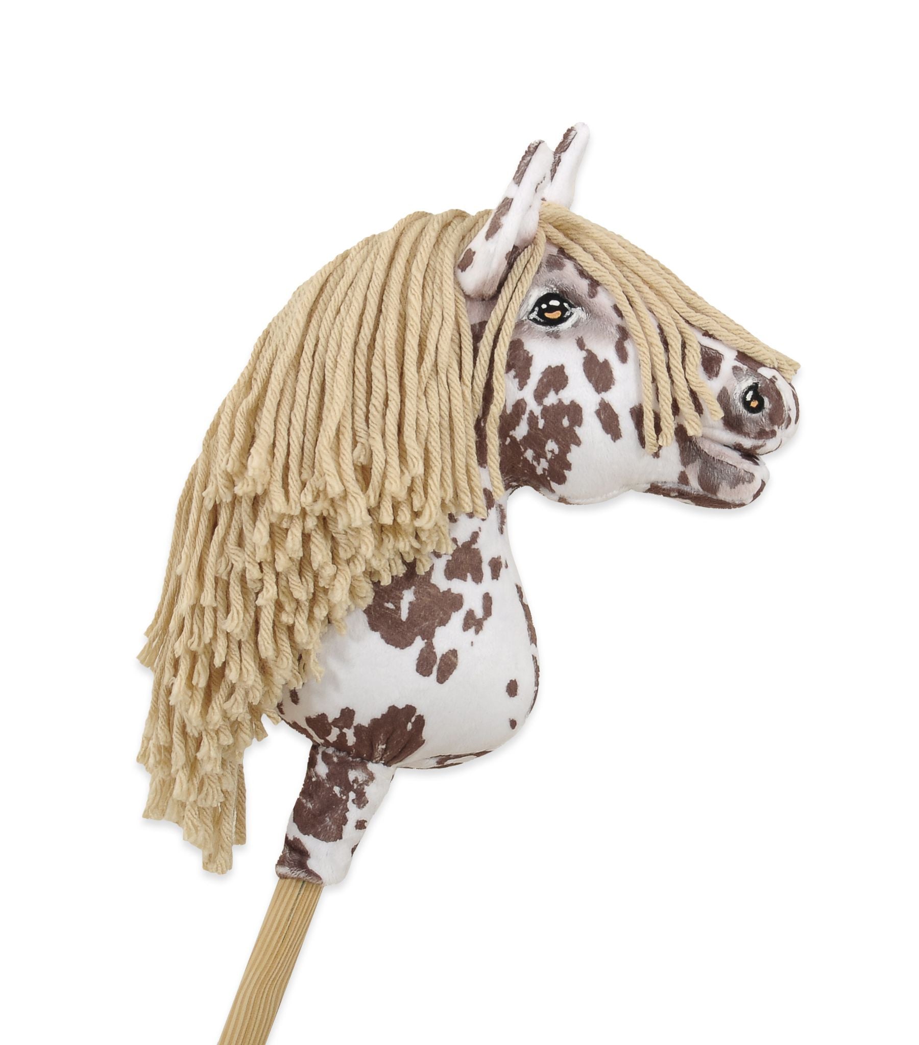 Super Hobby Horse Premium – stokpaard – duurzaam, zacht minky, veilig voor kinderen