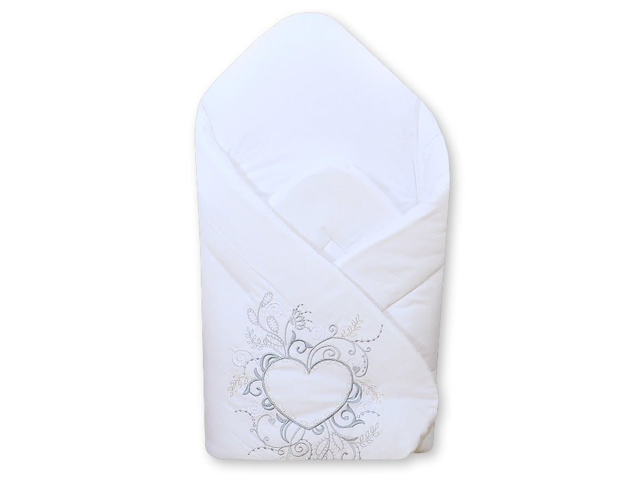 Babynest met versteviging - babybedje - veilig en comfortabel van 100% katoen