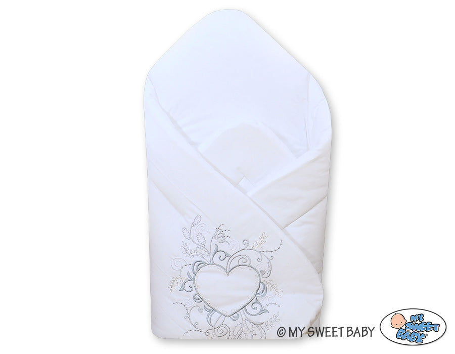 Babynest met versteviging - babybedje - veilig en comfortabel van 100% katoen