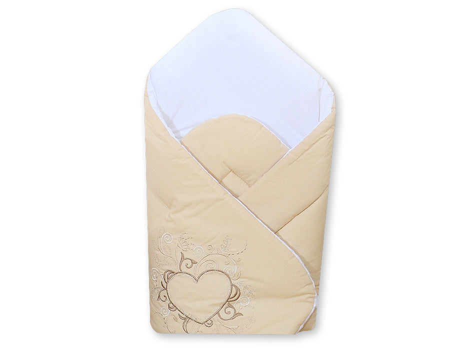Babynest met versteviging, babybedje, extra steun en comfort – 100% katoen, wasbaar