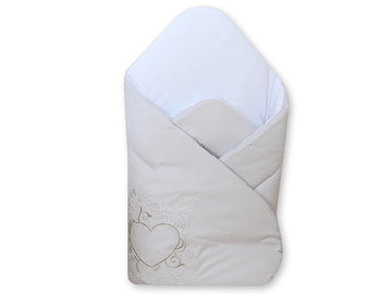 Babynest met versteviging, babybedje, extra ondersteuning en comfort - Chic Grey