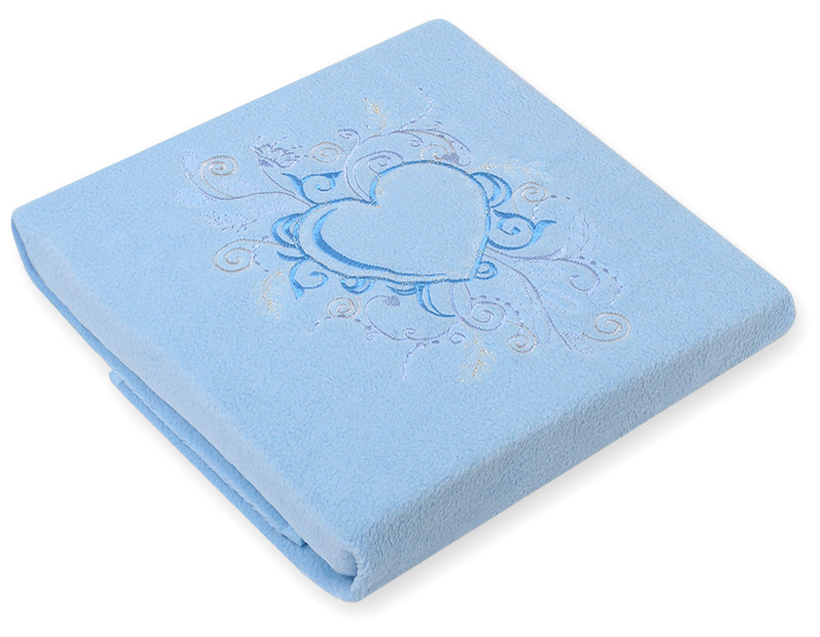 Polarfleecefilt baby - mjuk filt - varm och bekväm för spjälsäng och barnvagn