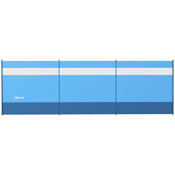 Opvouwbaar windscherm voor camping | Kleur: Blauw