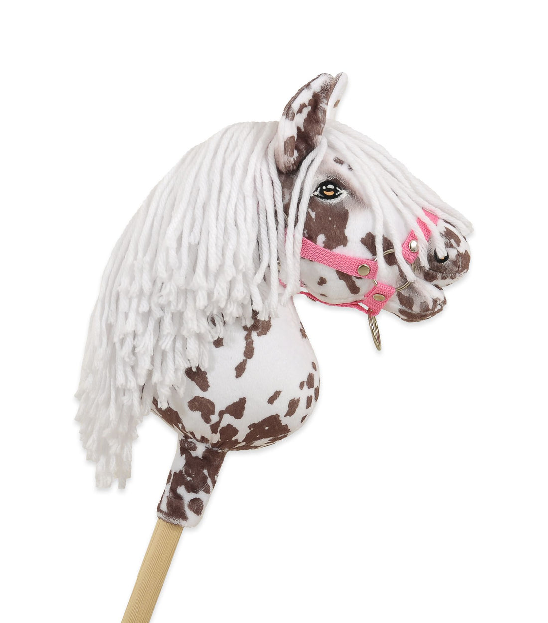 Super Hobby Horse Premium - stokpaard - zacht minky-stof voor urenlang speelplezier