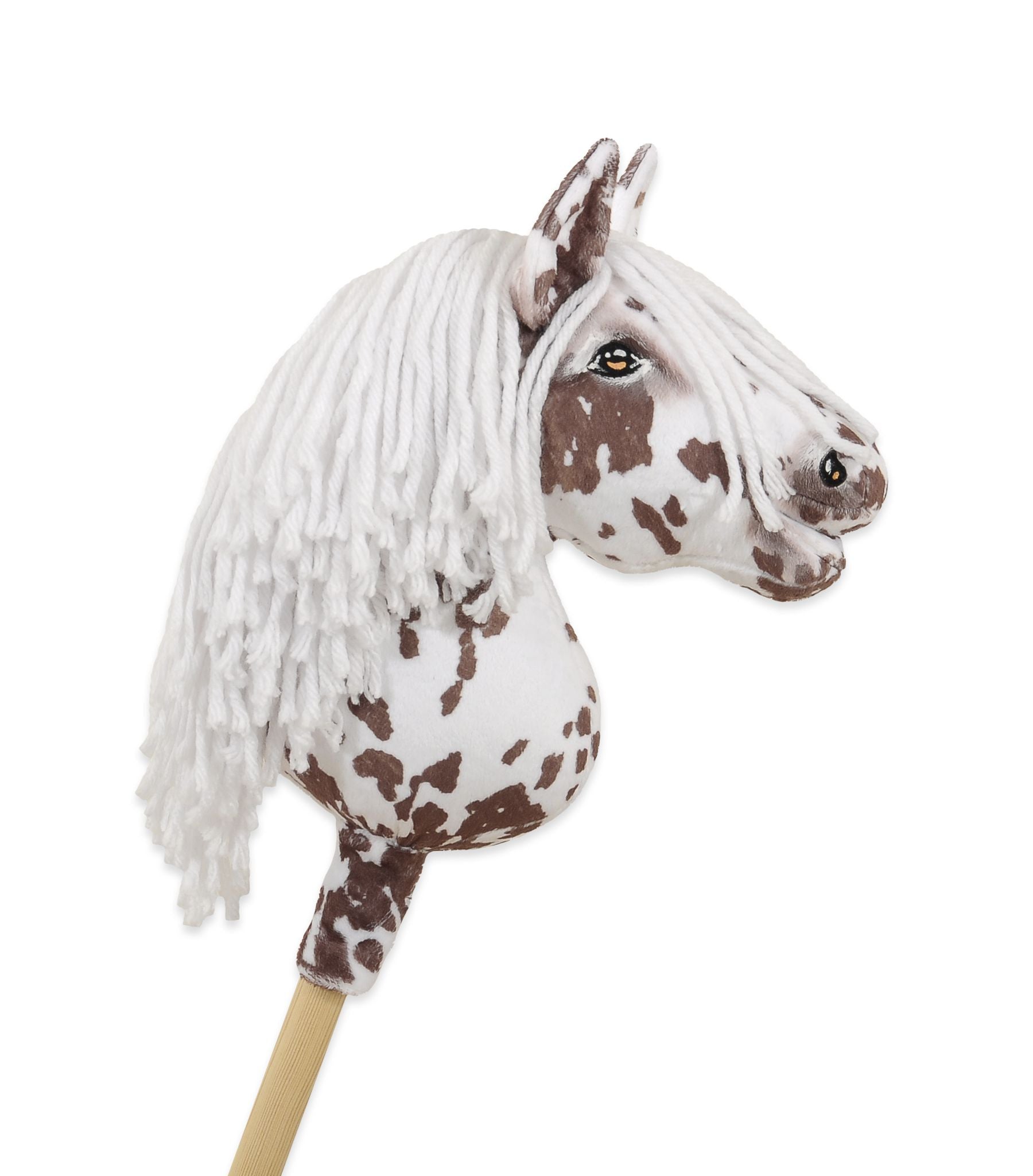Super Hobby Horse Premium - stokpaard - zacht minky-stof voor urenlang speelplezier