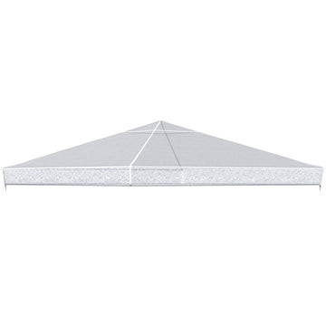 Paviljoen regenhoes - Waterdichte bescherming | Kleur: Grijs | Afmetingen: 300x300x80 cm