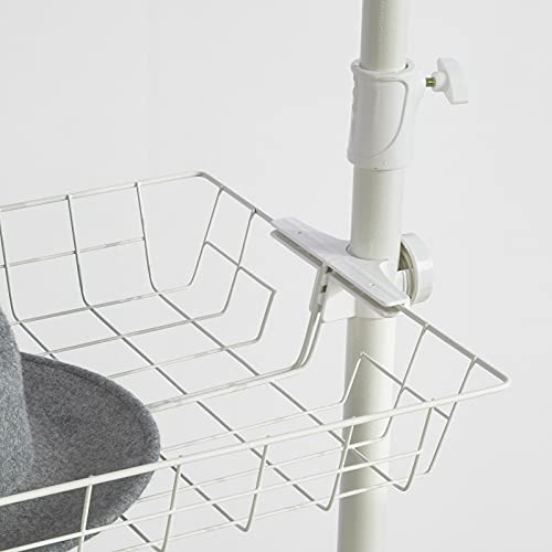Telescopische kledingkast-organizer-ophangrail-kledingrek-opbergrekken