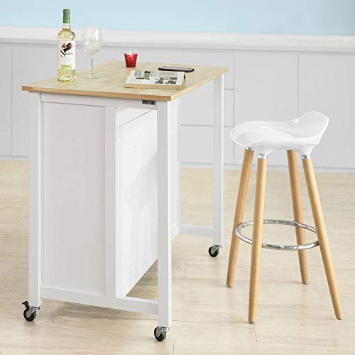 Keukenopbergwagen Keukenopbergplank Keuken Ontbijt Eettafel Bartafel