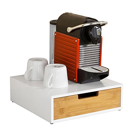 Koffiepadopberglade - Koffiecapsulehouder Stand Box-Theezakjes Opbergdoos