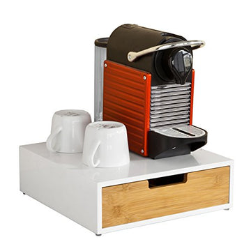 Koffiepadopberglade - Koffiecapsulehouder Stand Box-Theezakjes Opbergdoos