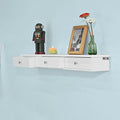 Wandplank Zwevende Plank Wandlades-Wandopslag Display-eenheid met 3 Laden
