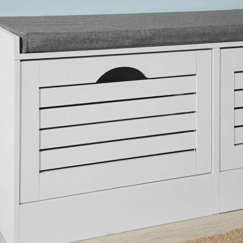 Gangschoen - Bench Shoe - Rack Shoe - Kast met Flip - lade en zitkussen