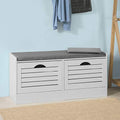 Gangschoen - Bench Shoe - Rack Shoe - Kast met Flip - lade en zitkussen